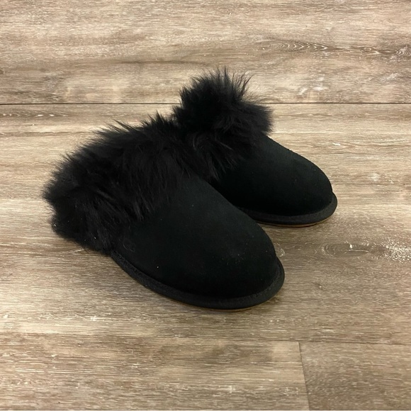 UGG | Scuff Sis House Slipper In Black Size 6 NEW - Picture 2 of 14